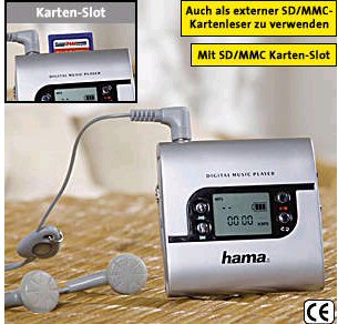 Hama MP3-Player für 19,99 – Hartware