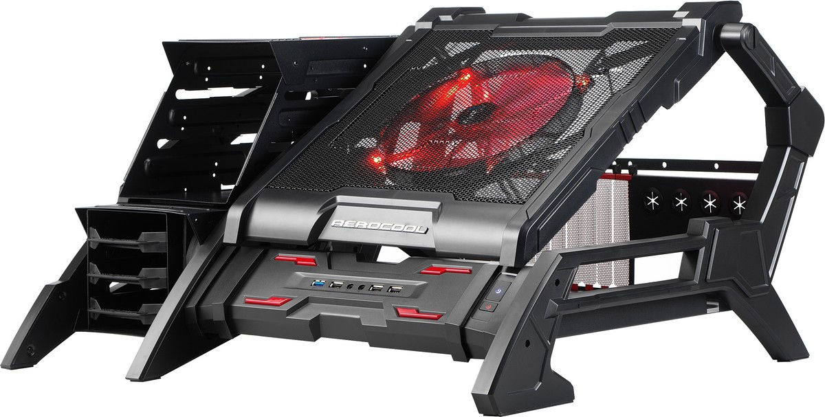 Aerocool präsentiert neues, funktionales Gaming-Gehäuse Strike-X Air –  Hartware