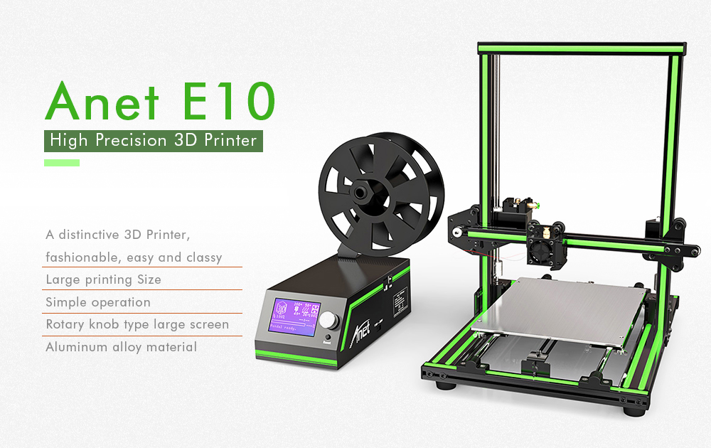 Anet E10: 3D-Drucker aus Aluminium ab heute im Sale – Hartware