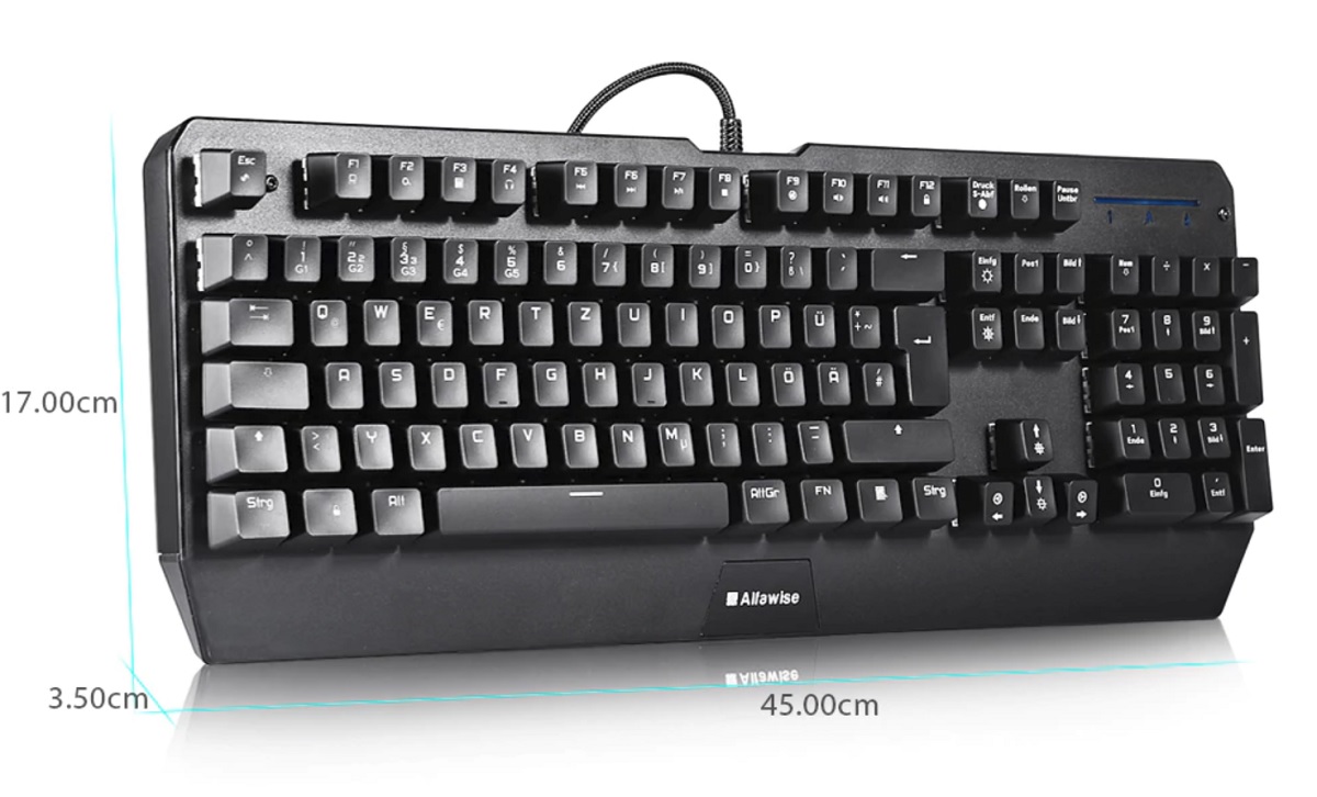 Alfawise V1: Mechanische Tastatur mit QWERTZ-Layout – Hartware