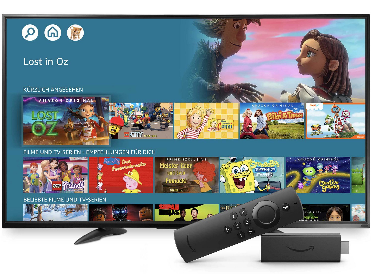 Kindgerechte Inhalte nun auch auf dem Fernseher: Amazon Kids in Deutschland  jetzt auf Fire TV verfügbar – Hartware