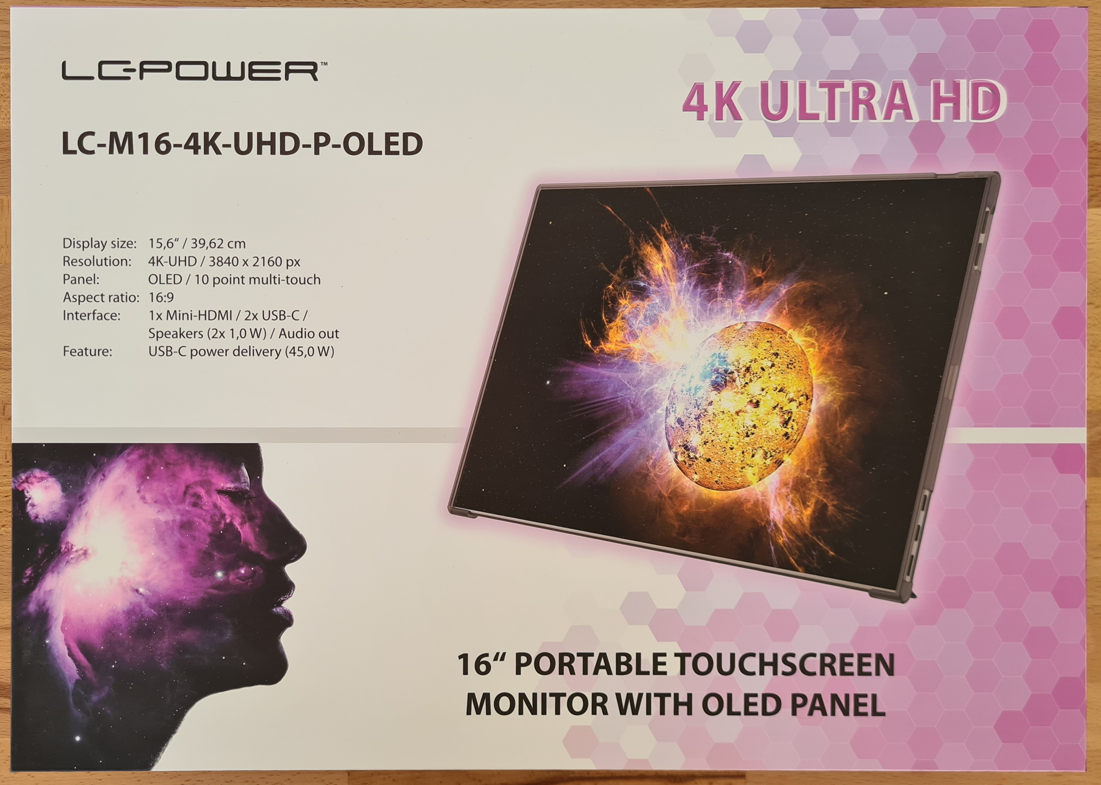 LC-M16-4K-UHD-P-OLED: LC Power