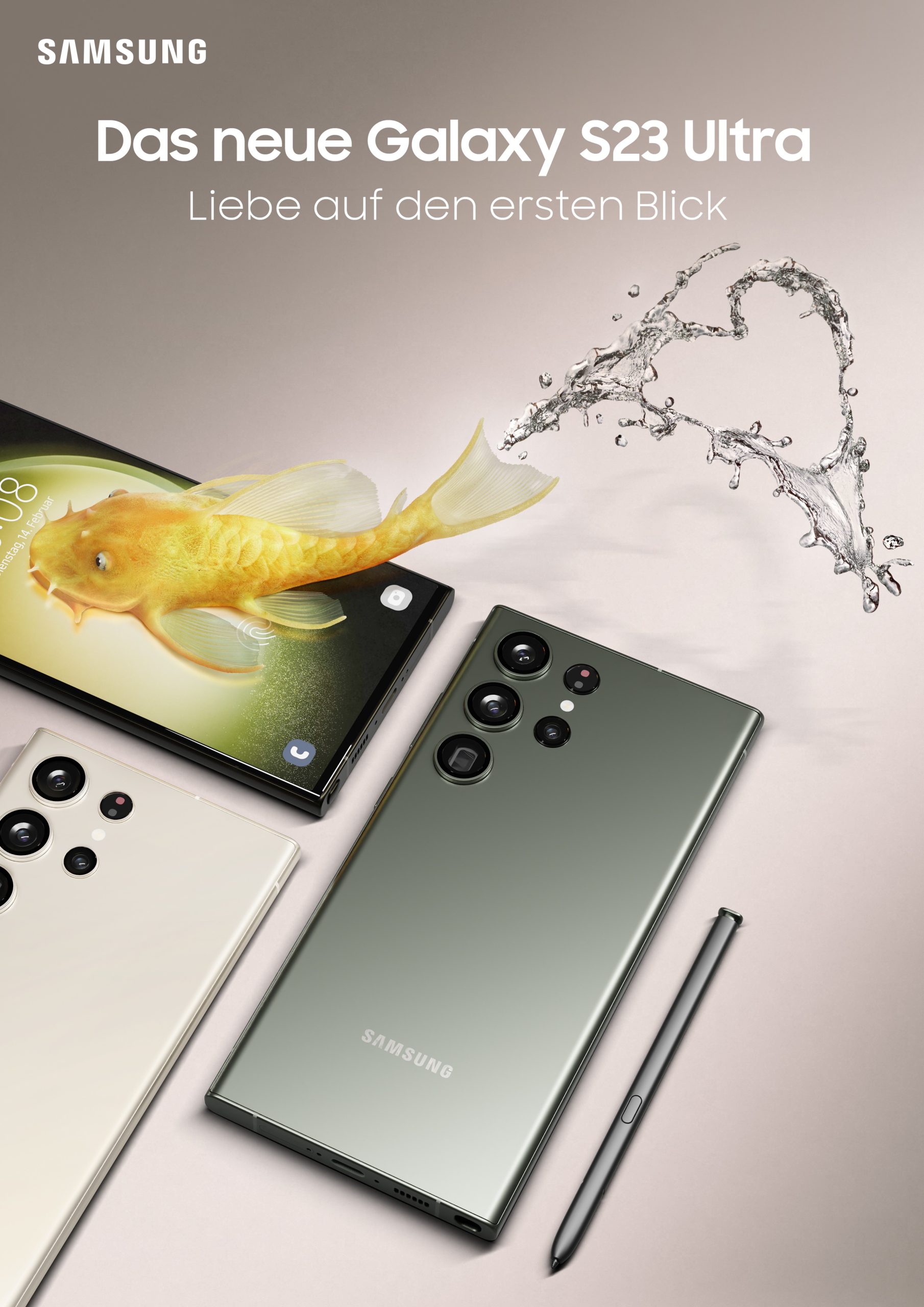 Ein Smartphone zum Küssen: Samsung feiert Launch des Galaxy S23 Ultra mit  neuer, tierischer Liebesgeschichte – Hartware